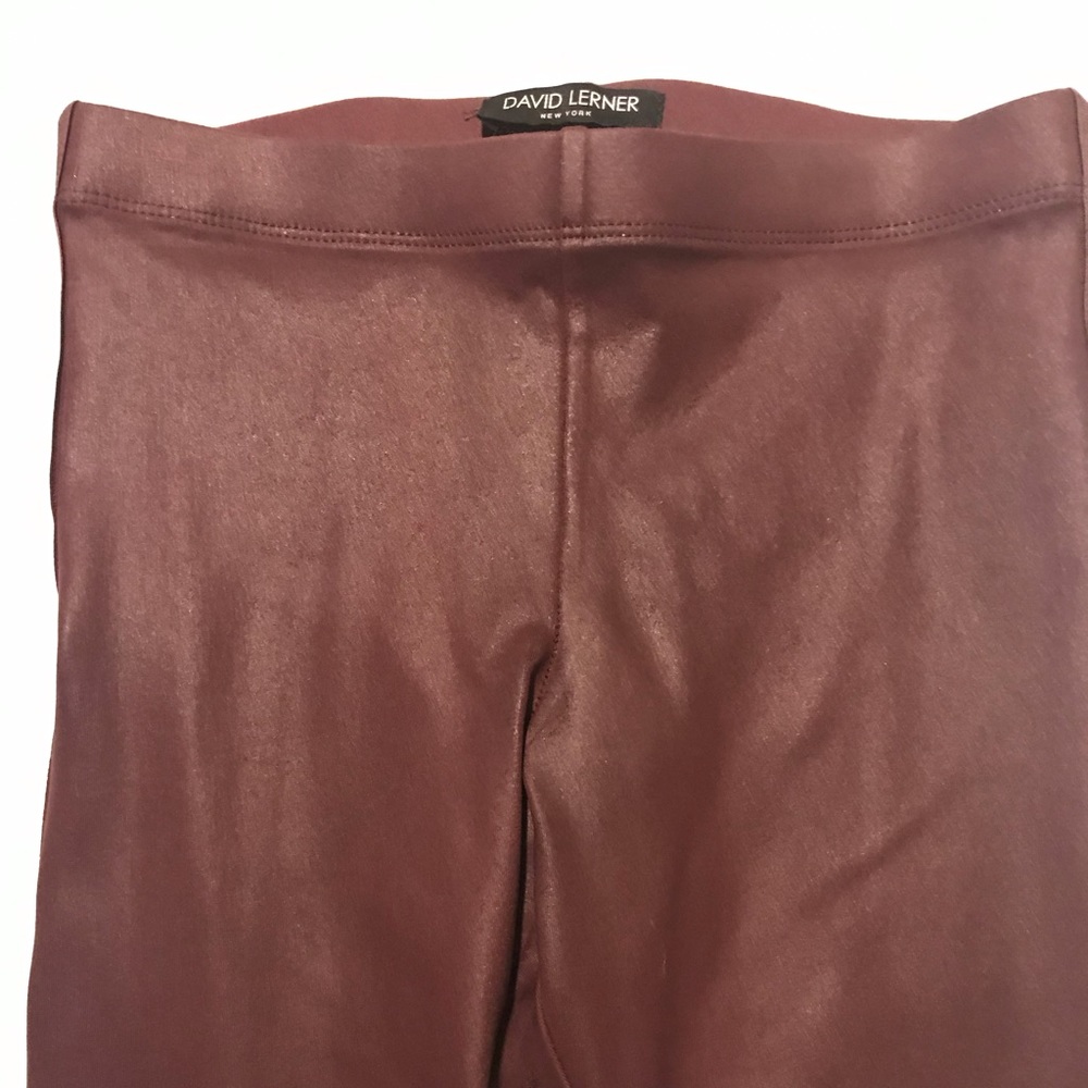 David Lerner pleather legging